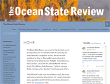 Tablet Screenshot of oceanstatereview.org